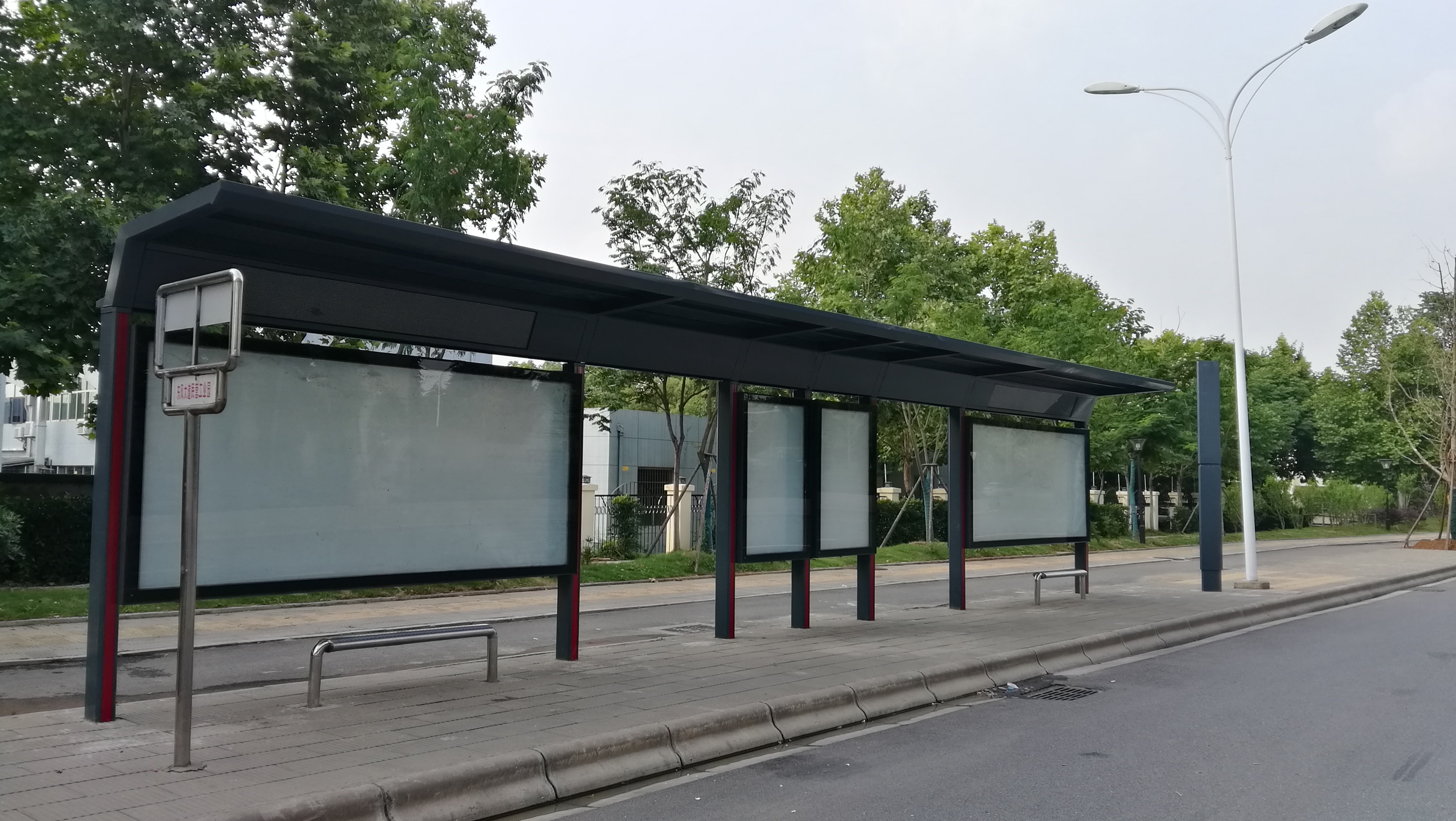 公交站台设计方案两个 - 模型/作品 - 学犀牛中文网 - - 学犀牛中文网